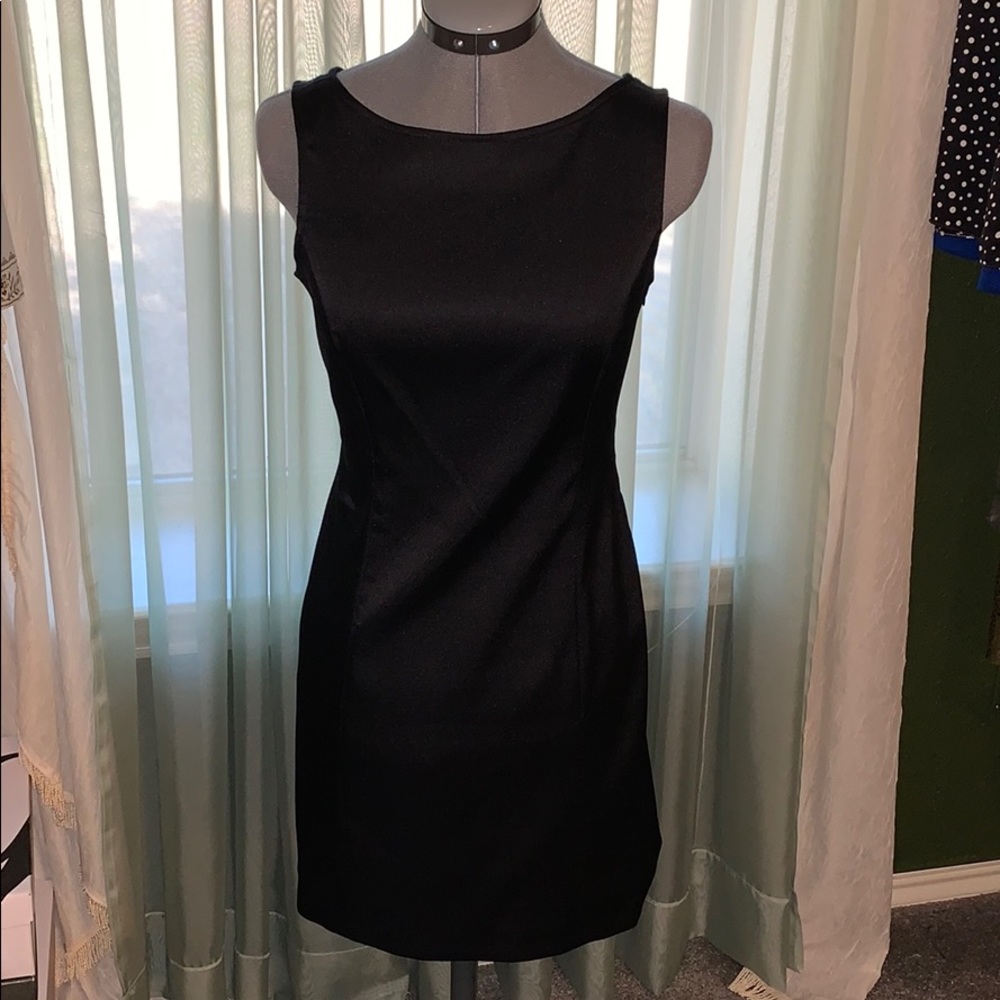 Short black after five dress